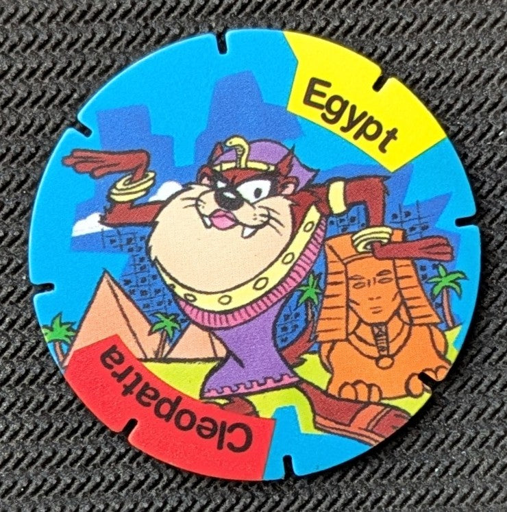#52 - Cleopatra > World Tazos > Walkers > Looney Tunes