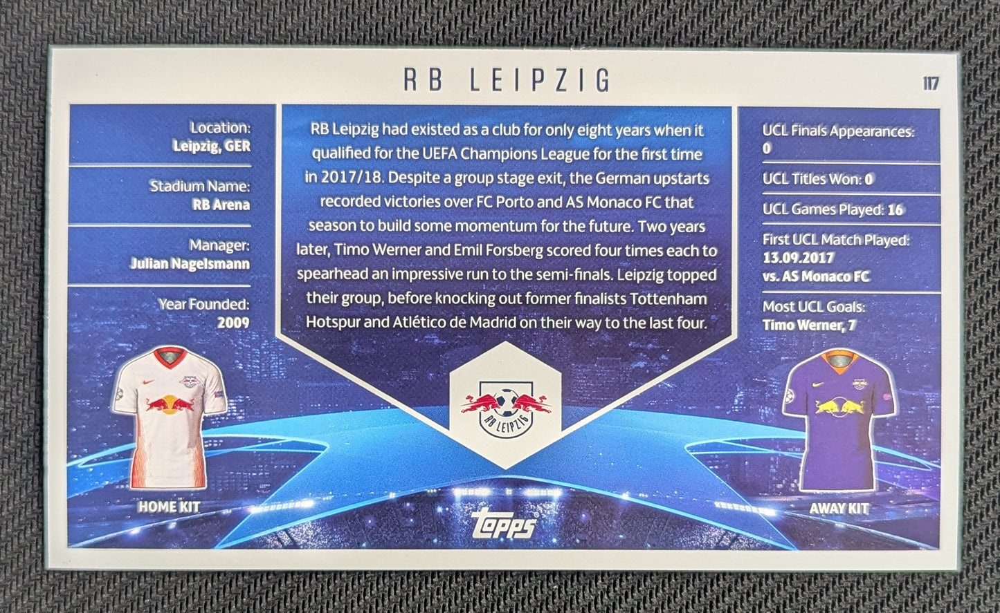 #117 - Red Bull Leipzig - UCL Best Of The Best