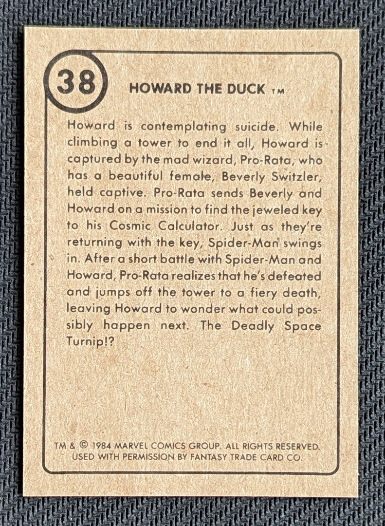 #38 Howard The Duck - Marvel First Issue Covers 1984