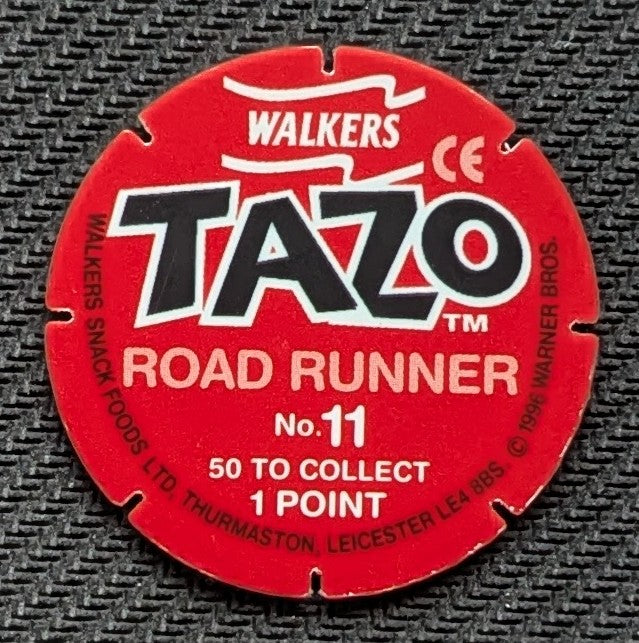 #11 - Road Runner > Tazos > Walkers > Looney Tunes