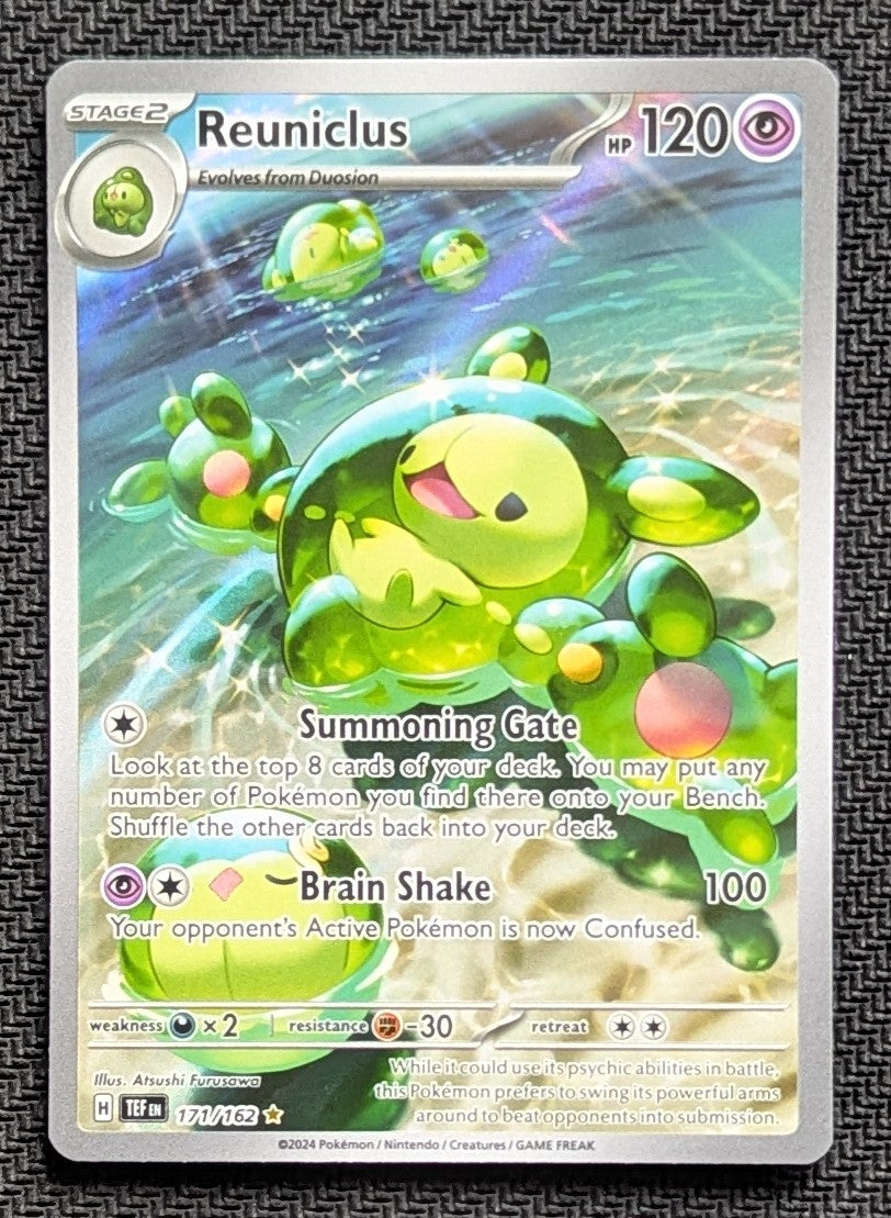 Reuniclus - 171/162
Holo
Illustration Rare - Unlimited