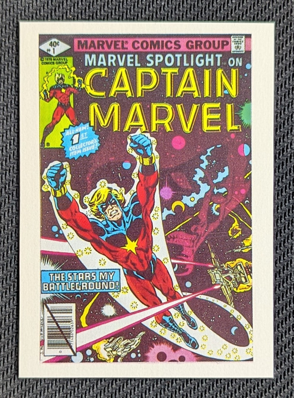 #17 Captain Spotlight (Captain Marvel) - Marvel First Issue Covers 1984