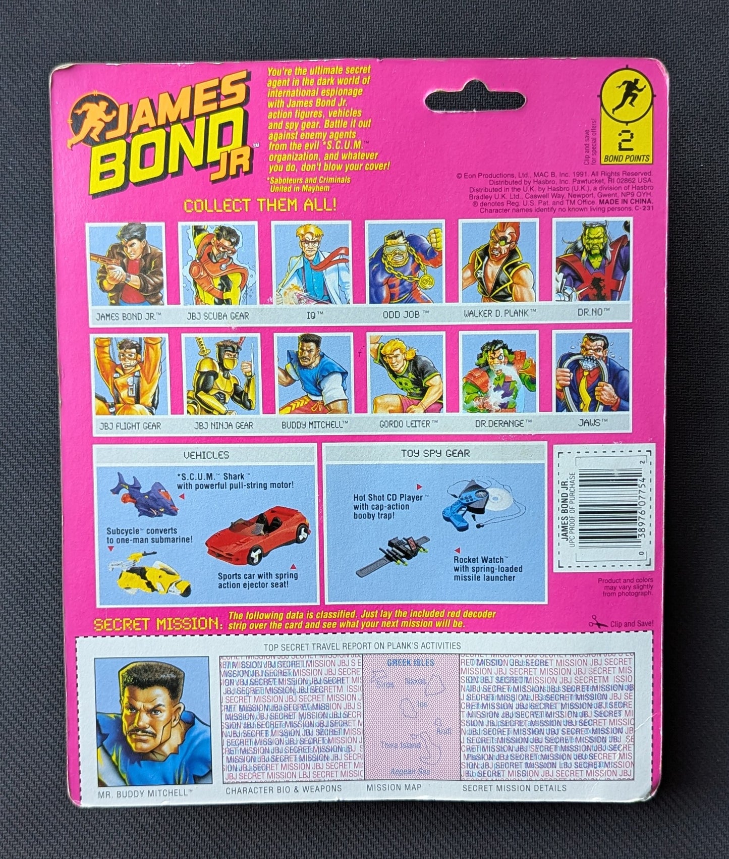 #7754 Ertl James Bond JR - Mr Buddy Mitchell