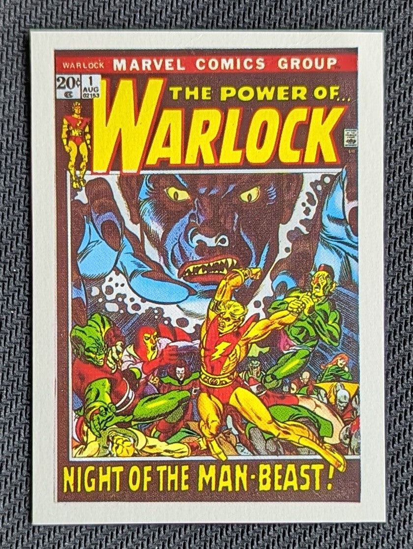 #39 The Power Of Warlock - Marvel First Issue Covers 1984