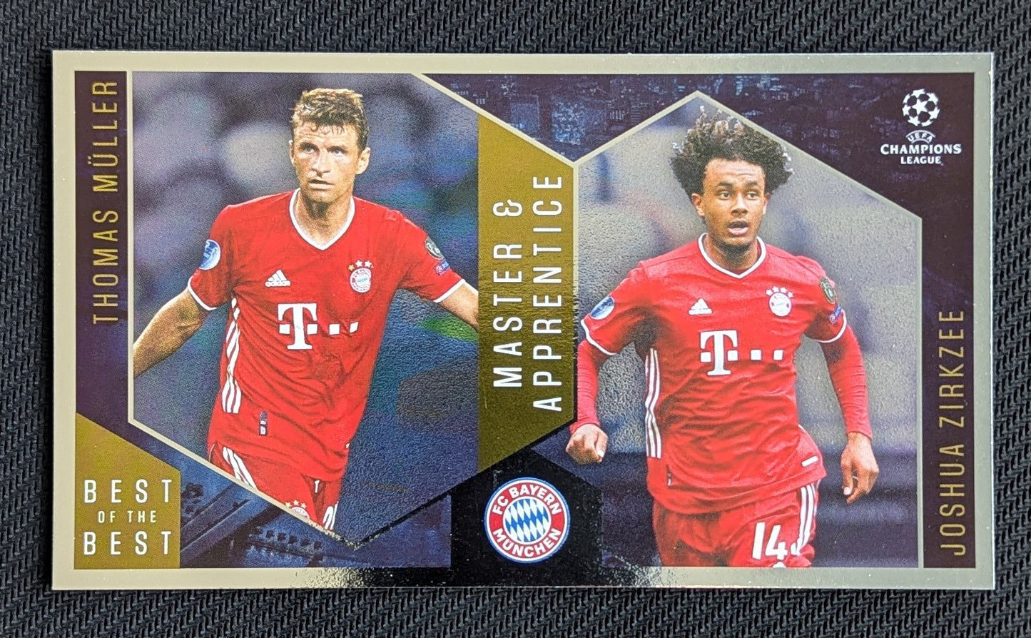 #134 - Thomas Muller & Joshua Zirkzee - Bayern Munchen - UCL Best Of The Best - Master & Apprentice
