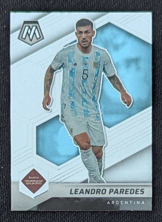 #12 - Leandro Paredes - Argentina - Panini® Mosaic Road to FIFA World Cup 2021/22 - Prizm