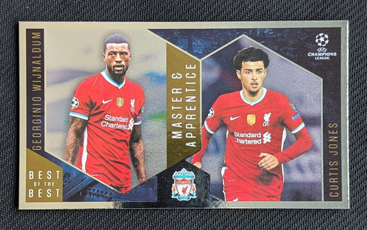 #136 - Georgino Wijnaldum & Curtis Jones - Liverpool - UCL Best Of The Best - Master & Apprentice