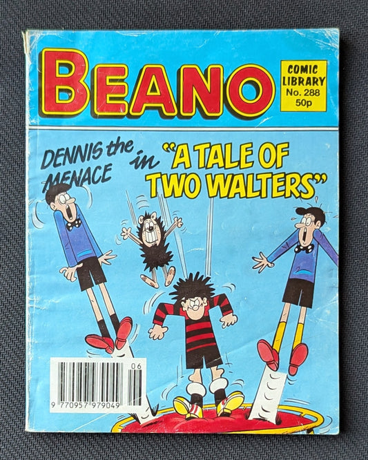 Beano Comic Library #288 Dennis The Menace "A Tale Of Two Walters"