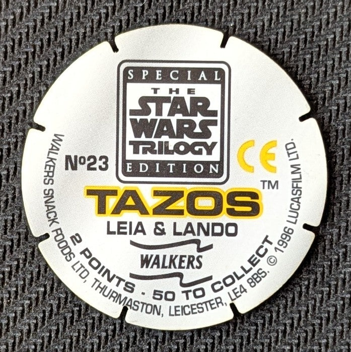 #23 - Leia & Lando > Tazos > Walkers > Star Wars