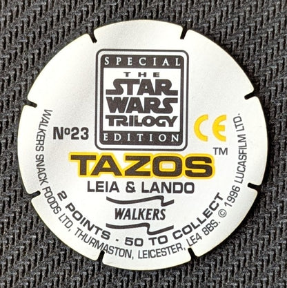 #23 - Leia & Lando > Tazos > Walkers > Star Wars