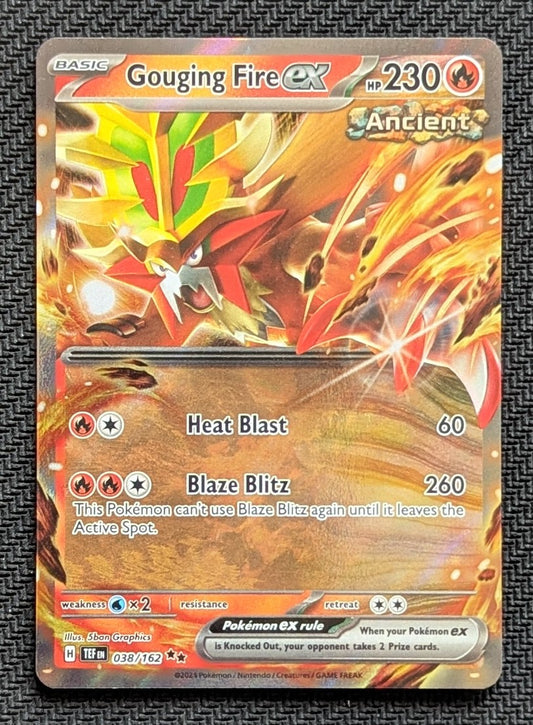 Gouging Fire ex - 038/162
Holo
Double Rare - Unlimited