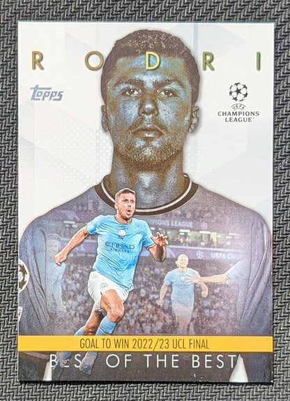 #BM-1 - Rodri - Manchester City - Topps® UEFA Club Competitions 2023/24 - Best Of The Best