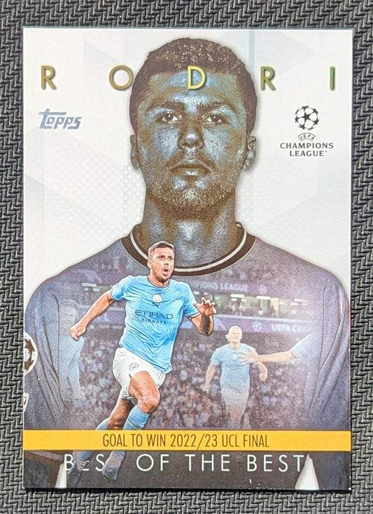 #BM-1 - Rodri - Manchester City - Topps® UEFA Club Competitions 2023/24 - Best Of The Best