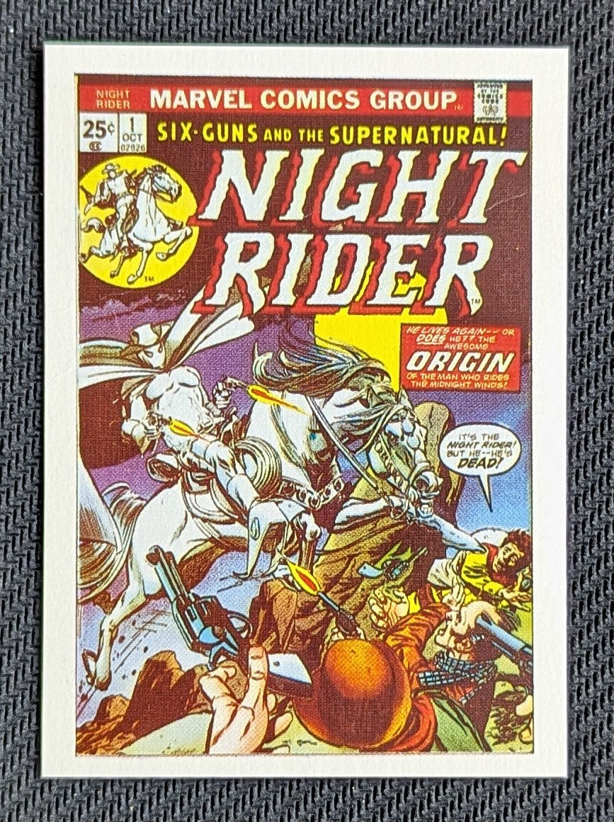 #32 Night Rider - Marvel First Issue Covers 1984