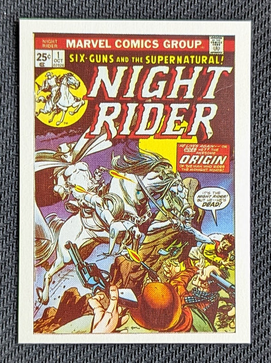 #32 Night Rider - Marvel First Issue Covers 1984