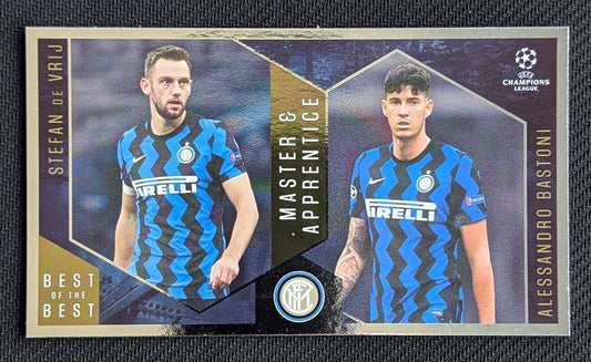 #135 - Stefan De Vrij & Alessandro Bastoni - Inter Milan - UCL Best Of The Best - Master & Apprentice