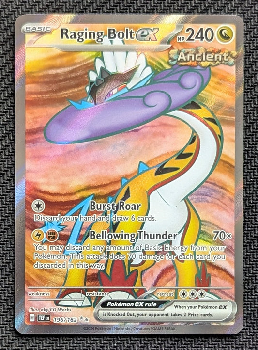 Raging Bolt ex - 196/162
Holo
Ultra Rare - Unlimited