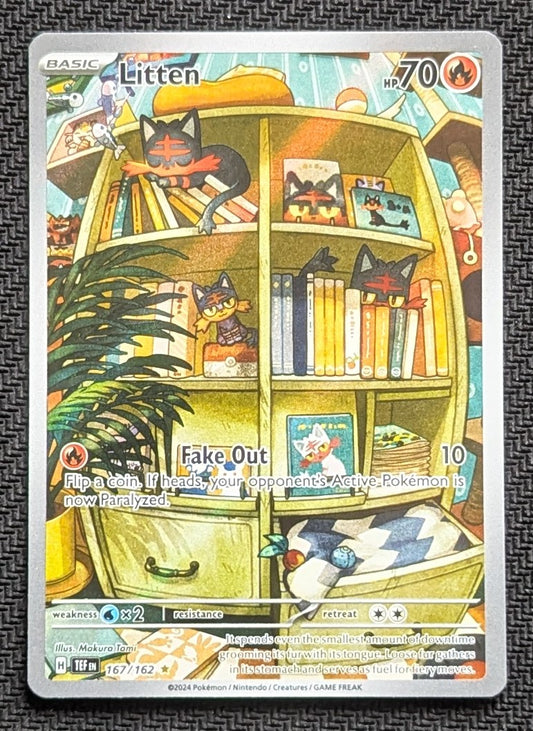 Litten - 167/162
Holo
Illustration Rare - Unlimited