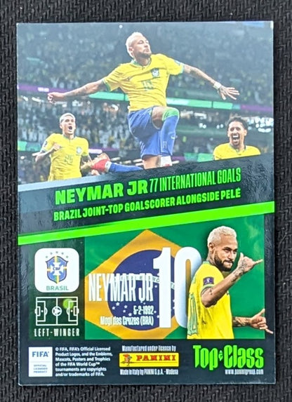 #263 - Neymar Jr. - Brazil - Panini® Top Class 2023 - Unbeatable (Yellow)