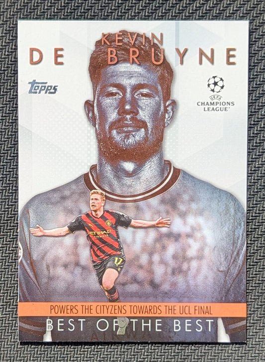 #BM-5 - Kevin De Bruyne - Manchester City - Topps® UEFA Club Competitions 2023/24 - Best Of The Best