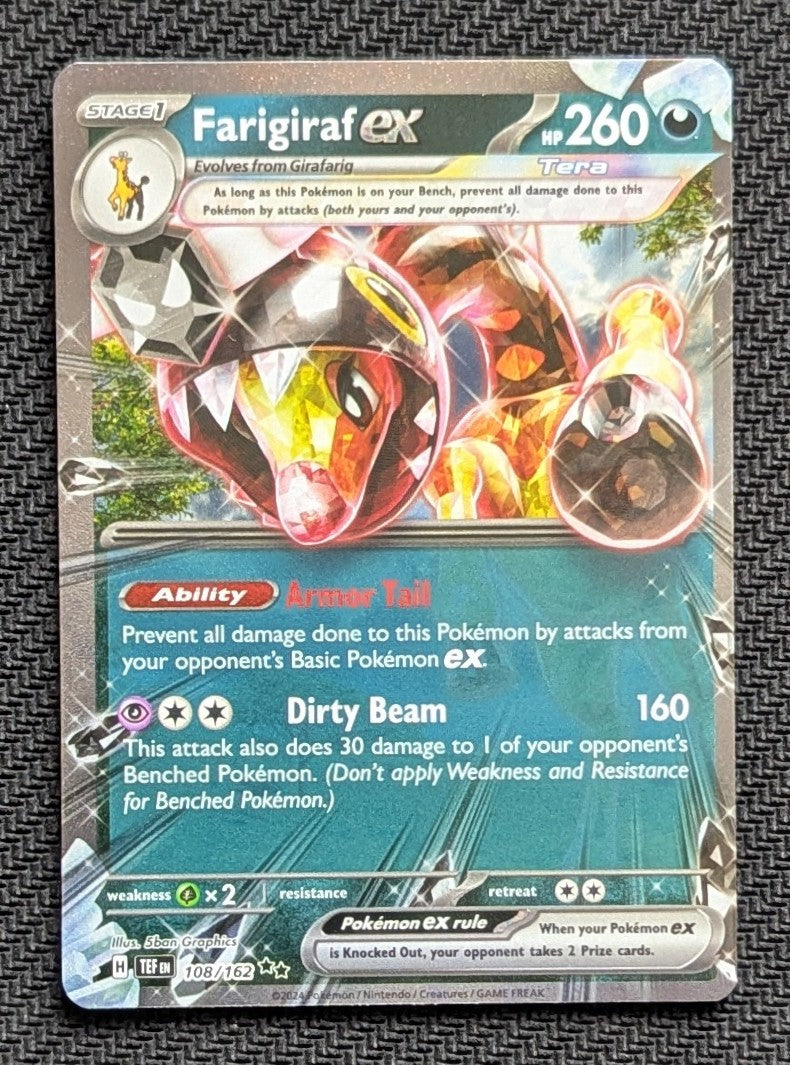Farigiraf ex - 108/162
Holo
Double Rare - Unlimited