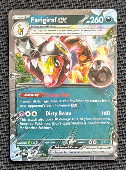 Farigiraf ex - 108/162
Holo
Double Rare - Unlimited