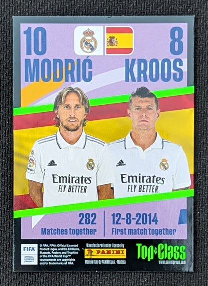 #228 - Modric & Kroos - Real Madrid - Panini® Top Class 2023 - Synergy
