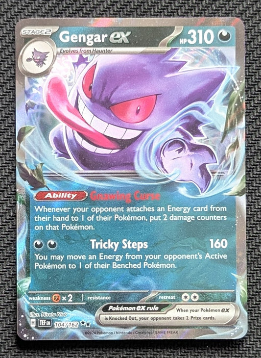 Gengar ex - 104/162
Holo
Double Rare - Unlimited