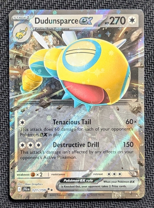 Dudunsparce ex - 121/159
Holo
Double Rare - Unlimited