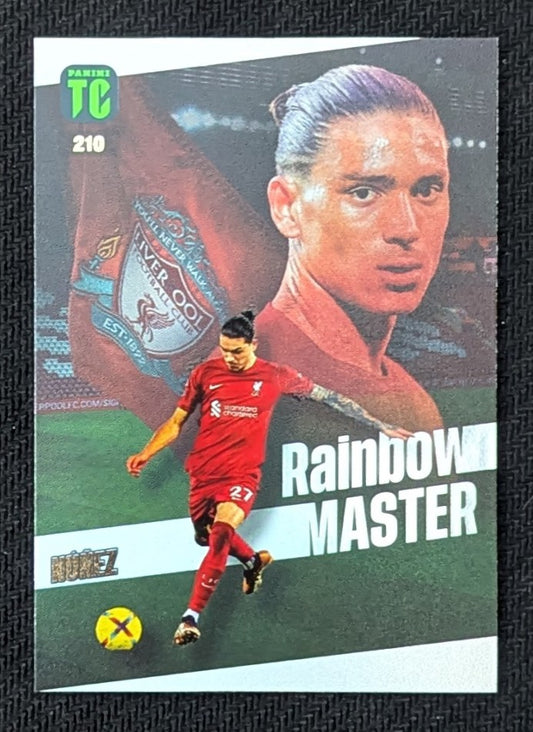#210 - Darwin Nunez - Liverpool - Panini® Top Class 2023 - Rainbow Master