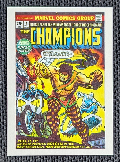 #34 The Champions - Marvel First Issue Covers 1984