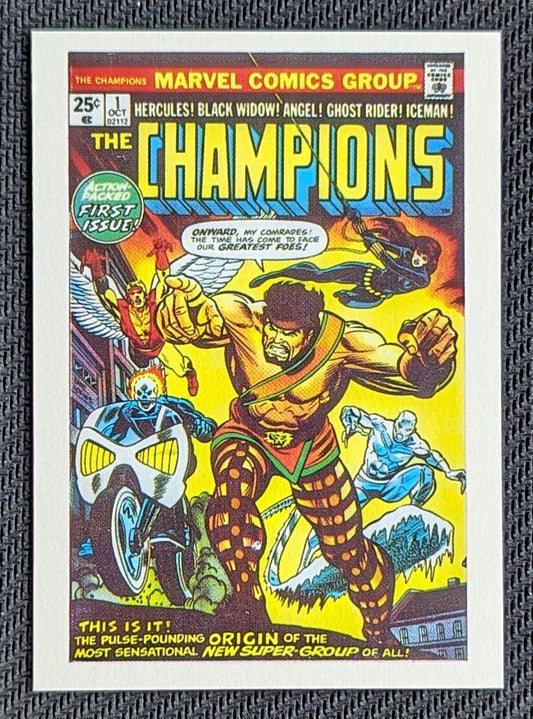 #34 The Champions - Marvel First Issue Covers 1984