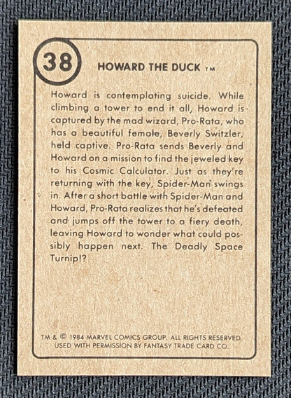 #38 Howard The Duck - Marvel First Issue Covers 1984