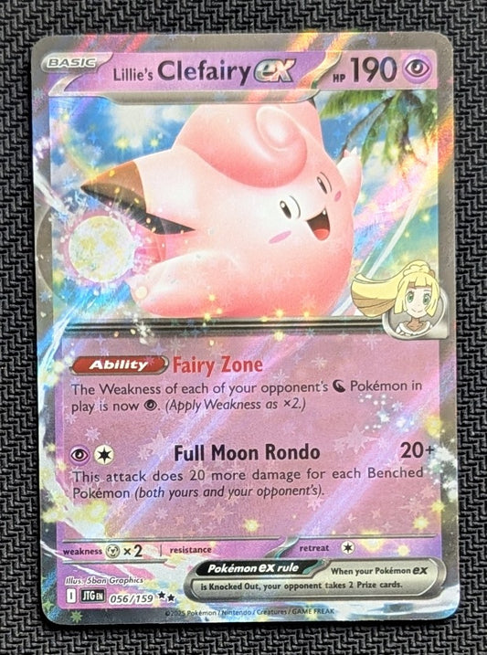 Lillie's Clefairy ex - 056/159
Holo
Double Rare - Unlimited