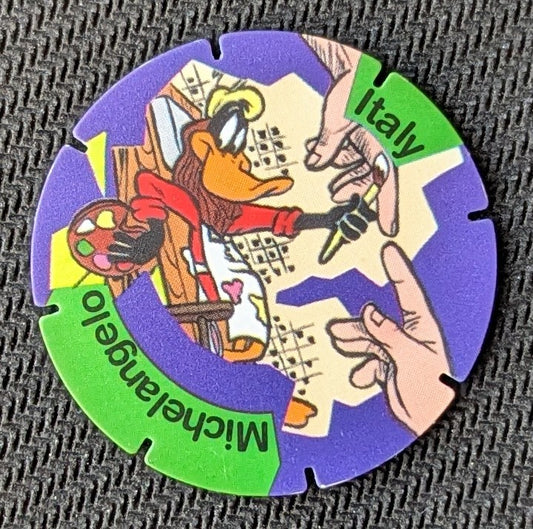 #67 - Michelangelo > World Tazos > Walkers > Looney Tunes