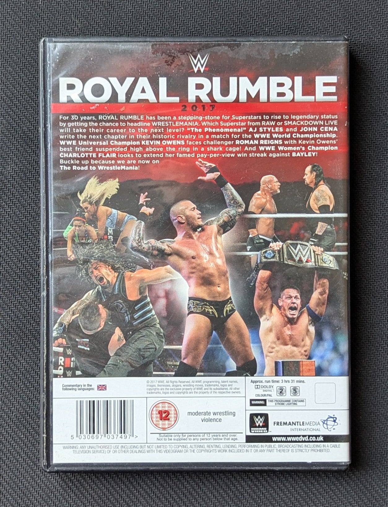 WWE - Royal Rumble 2017 DVD