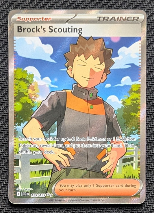 Brock's Scouting - 179/159
Holo
Ultra Rare - Unlimited