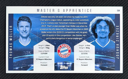 #134 - Thomas Muller & Joshua Zirkzee - Bayern Munchen - UCL Best Of The Best - Master & Apprentice