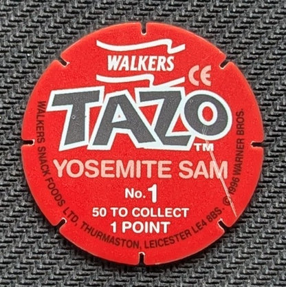 #1 - Yosemite Sam > Tazos > Walkers > Looney Tunes