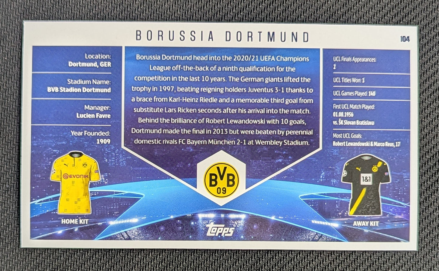 #104 - Borussia Dortmund - UCL Best Of The Best