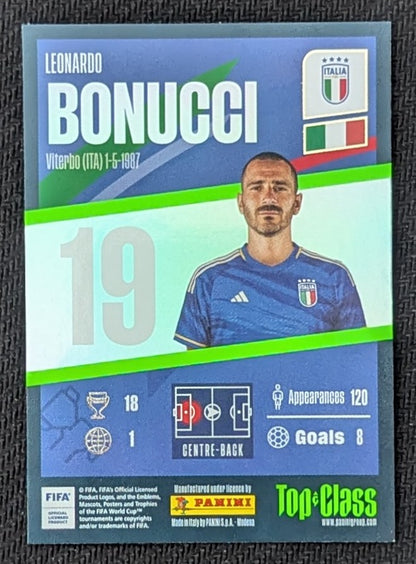 #185 - Leonardo Bonucci - Italy - Panini® Top Class 2023 - Winner