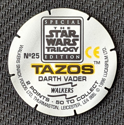 #25 - Darth Vader > Tazos > Walkers > Star Wars