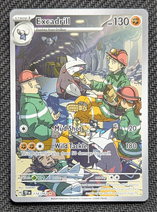 Excadrill - 174/162
Holo
Illustration Rare - Unlimited