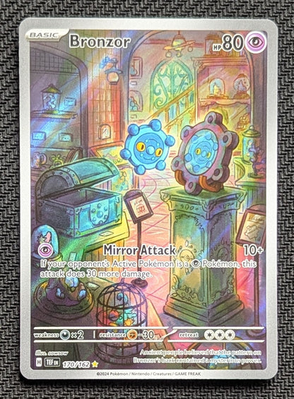Bronzor - 170/162
Holo
Illustration Rare - Unlimited