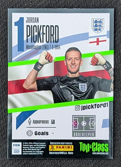 #204 - Jordon Pickford - England - Panini® Top Class 2023 - Rainbow Master