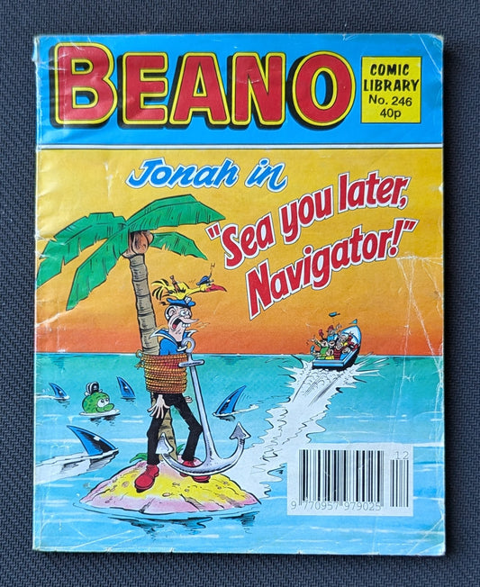 Beano Comic Library #246 Jonah "Sea You Later, Navigator"