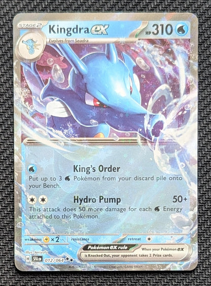 Kingdra ex - 012/064
Holo
Double Rare - Unlimited