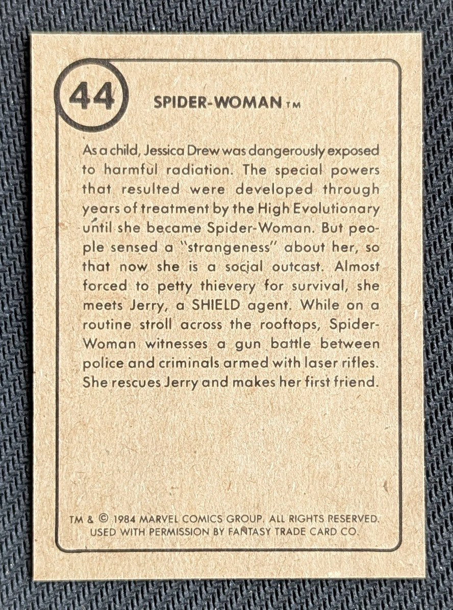#44 Spider-Woman - Marvel First Issue Covers 1984