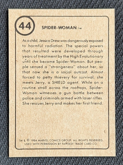 #44 Spider-Woman - Marvel First Issue Covers 1984