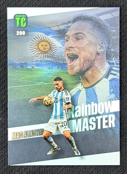 #200 - Alexis Mac Allister - Argentina - Panini® Top Class 2023 - Rainbow Master